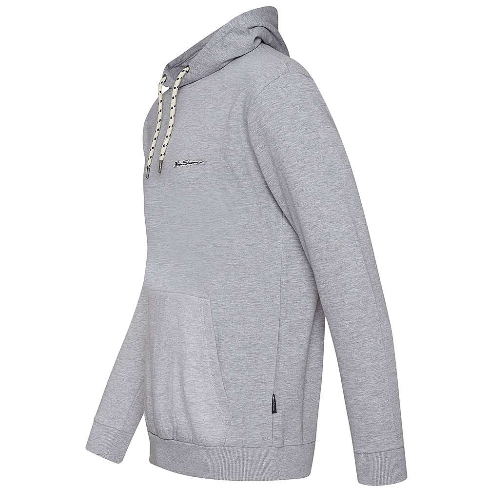 BEN SHERMAN Raised Rubber Herren Hoodie 0072157G-GREY MARL