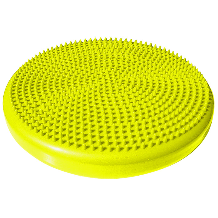 Zeus Medusa Fitness Coussin d'Ã©quilibre 30 cm jaune fluo