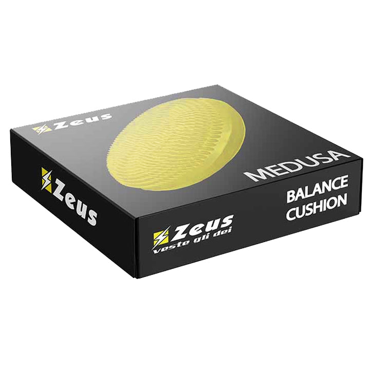 Zeus Medusa Fitness Coussin d'Ã©quilibre 30 cm jaune fluo