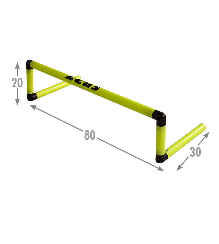 Zeus Haie d'entraÃ®nement hauteur 20 cm Lot de 6