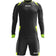 Zeus Paros Ensemble de gardien de but Maillot Ã  manches longues avec short Noir Jaune fluo – 3XS 122-128