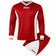 Zeus Kit Dedalo Trikot-Set 2-teilig granata/bianco – S