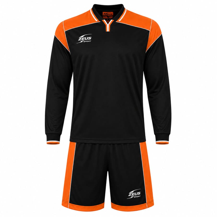 Zeus Kit Hermes Trikot-Set 2-teilig nero/arancione/bianco