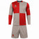 Zeus Kit Yaris Herren Trikot-Set 2-teilig grigio/rosso – XL