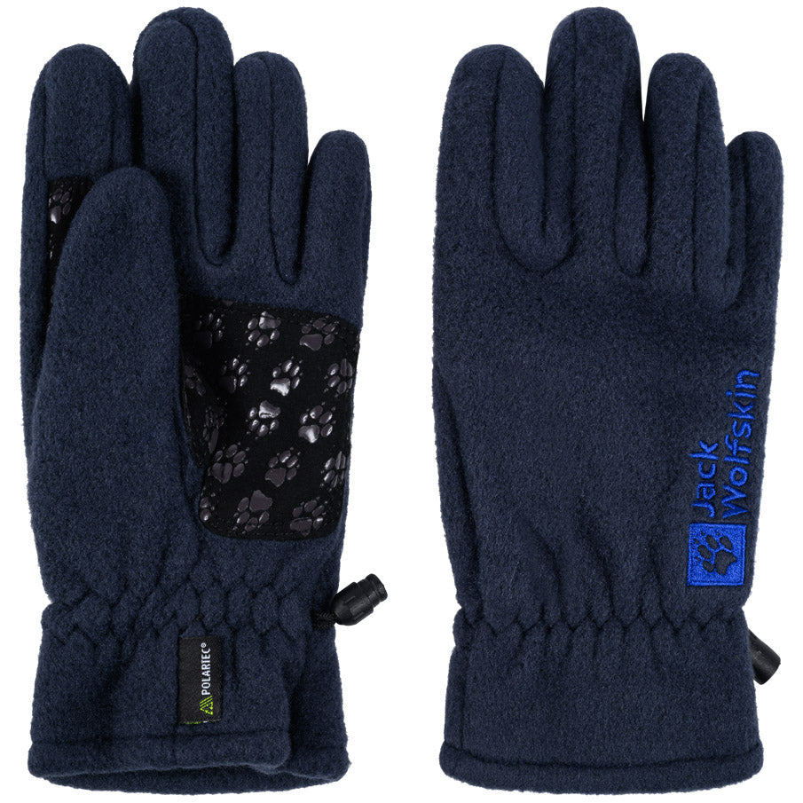 Jack Wolfskin Fleece Gloves Kinder Handschuhe 1901862-1010