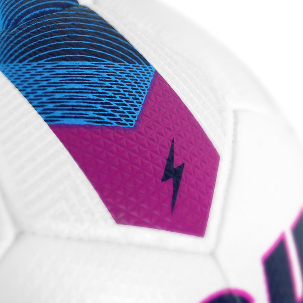 Zeus Pallone Hybrid Fußball weiß/blau