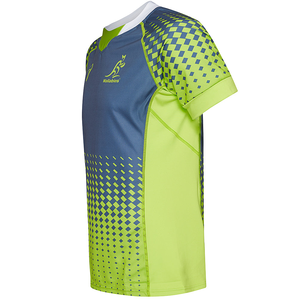 Australie Wallabies ASICS Correspondance Hommes Maillot de rugby 2113A009-021