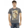 TRUSSARDI Action Herren Rundhals Conqueror T-Shirt Grau 2AT08F002 – L