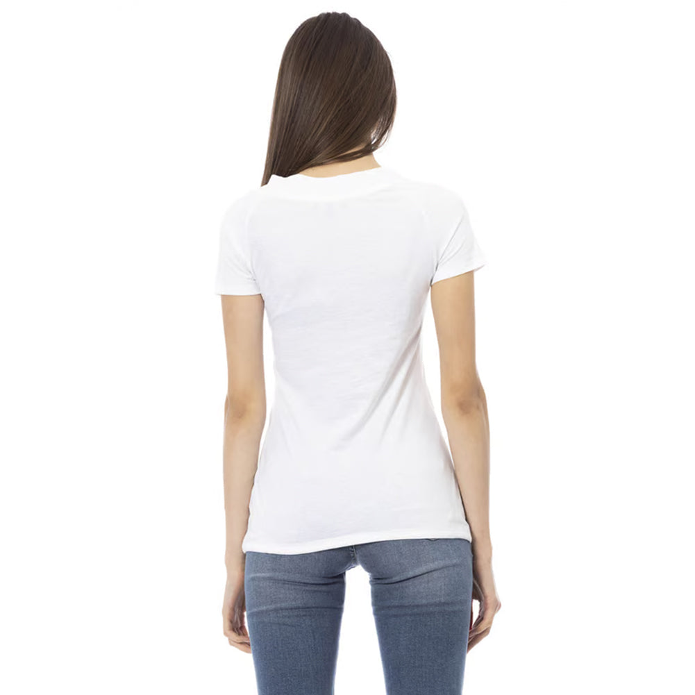 TRUSSARDI Action Damen T-Shirt Weiß 2BT11001