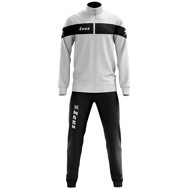 Zeus Tuta Apollo Hommes SurvÃªtement blanc noir