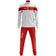 Zeus Tuta Apollo Hommes SurvÃªtement blanc rouge – 2YS 98-104