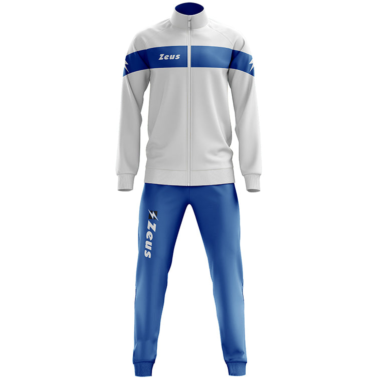 Zeus Tuta Apollo Hommes SurvÃªtement blanc bleu