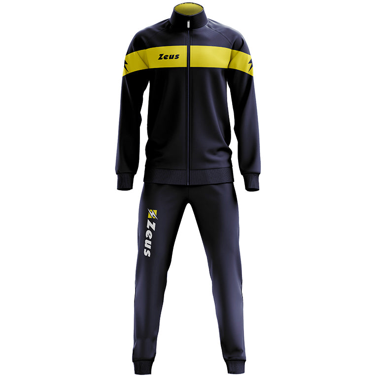 Zeus Tuta Apollo Hommes SurvÃªtement Navy jaune