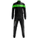 Zeus Tuta Apollo Hommes SurvÃªtement Noir NÃ©on Vert – 2YS 98-104
