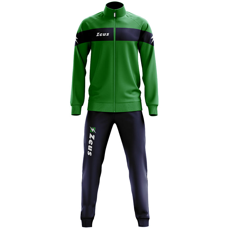 Zeus Tuta Apollo Hommes SurvÃªtement Vert Navy