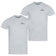 Sergio Tacchini Herren Unterhemden Rundhals 2er-Pack grau 39493436 – S