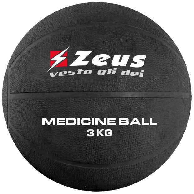 Zeus Medecine ball 1 kg noir