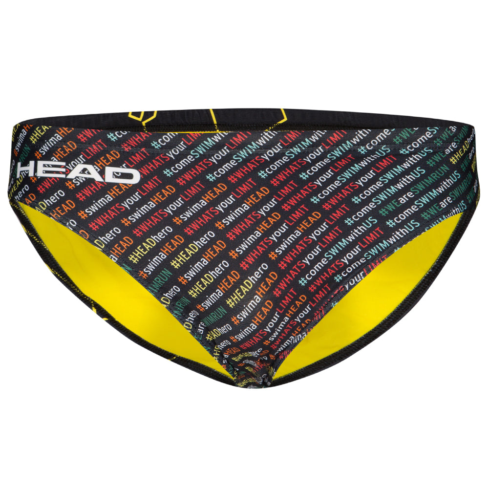 HEAD SWS Team Printed Brief 5 GarÃ§on Maillot de bain 452575-COL