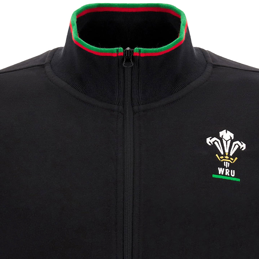 Wales WRU macron Rugby XV Herren Sweat Jacke 58195712