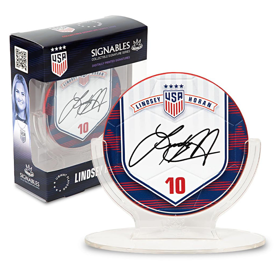 USA Linsay Horan #13 Fußball Sammlerstück 14 cm 850032256834