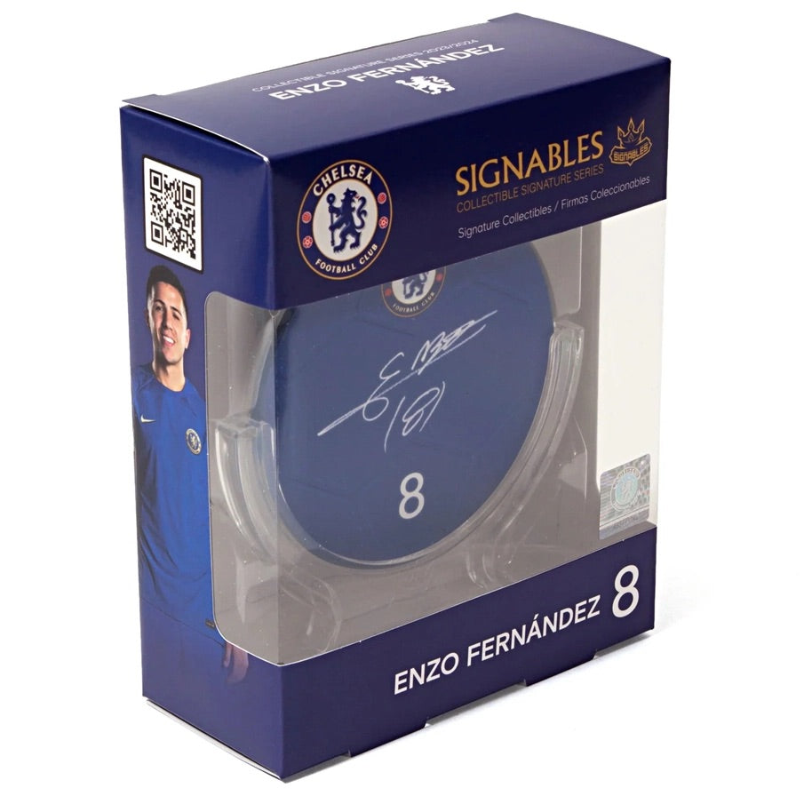 Chelsea FC Enzo Fernandez #8 Fußball Sammlerstück 14 cm 850056417068