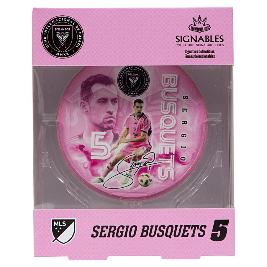 Inter Miami Sergio Busquets #5 Fußball Sammlerstück 14 cm 850056417310