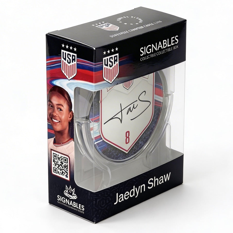 USA Jaedyn Shaw Fußball Sammlerstück 14 cm 850056417754