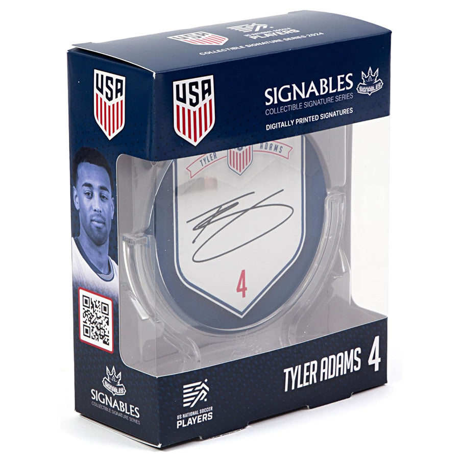 USA Tyler Adams #4 Fußball Sammlerstück 14 cm 850056417822