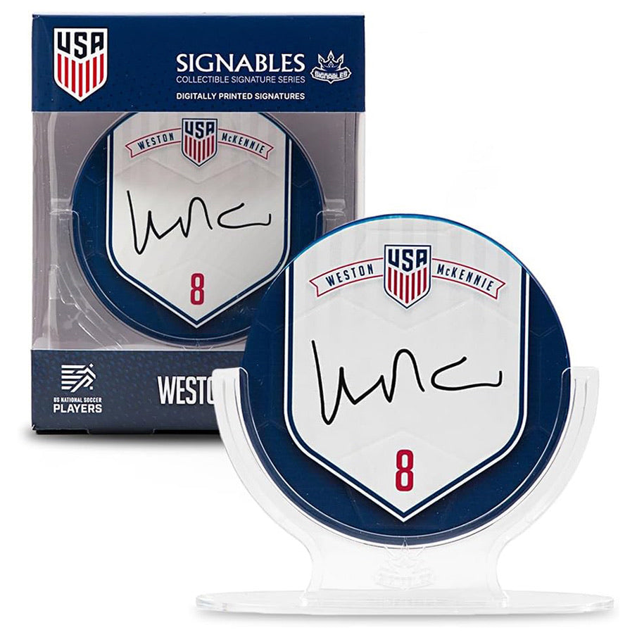 USA Weston McKennie #8 Fußball Sammlerstück 14 cm 850056417846