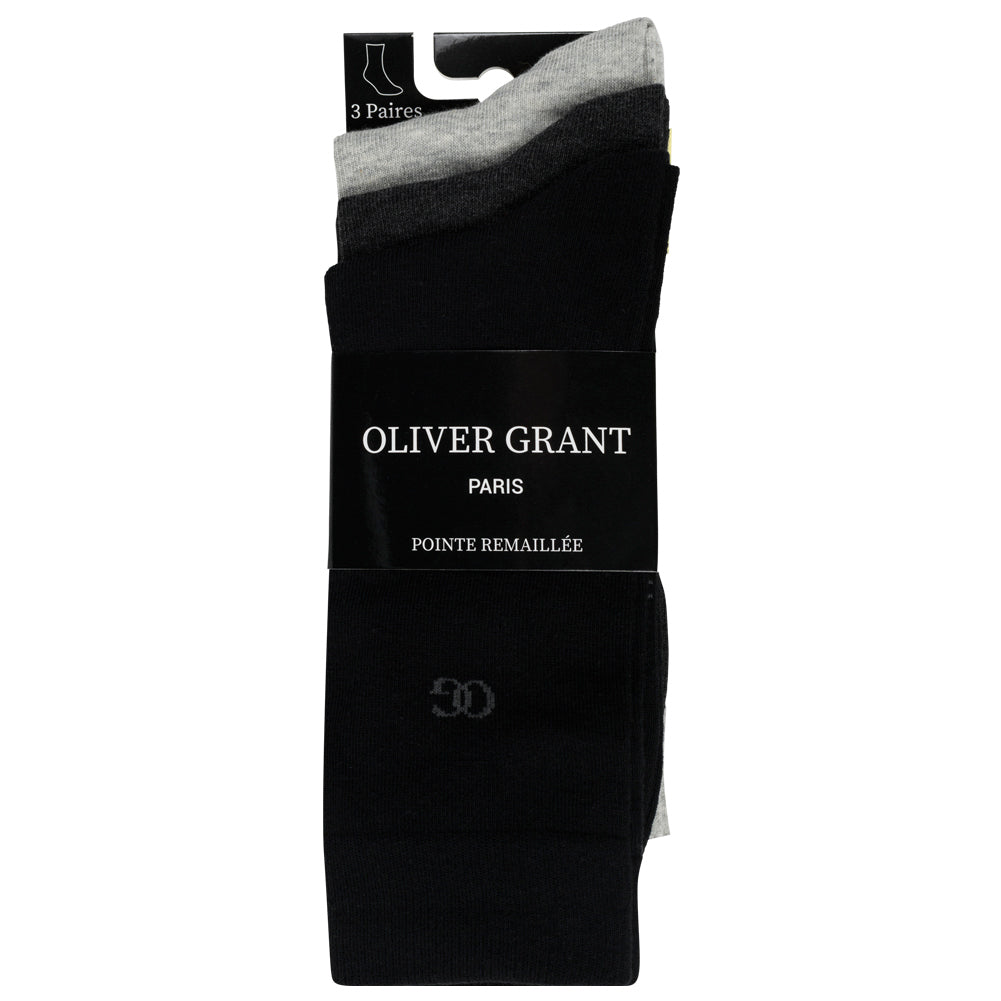 OLIVER GRANT® Unisex Casual Socken 3 Paar 93890709