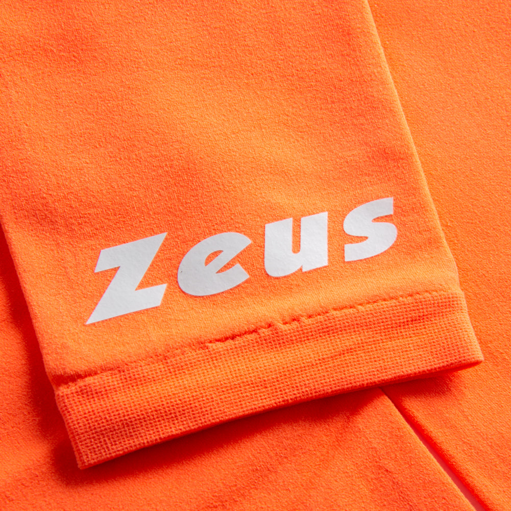 Zeus Couvre bras Manchettes de compression Ã©lastiques nÃ©on orange