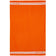 Zeus Drap de bain en coton 155 x 100 cm orange – Einheitsgröße