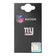 Giants de New York NFL Pin mÃ©tallique officiel BDNFLCRSNG – Einheitsgröße