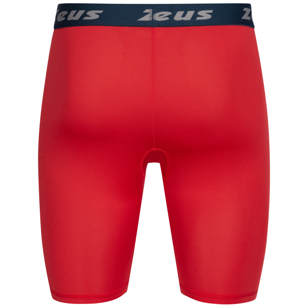 Zeus Bermuda Elastic Pro Hommes Leggings de sport rouge