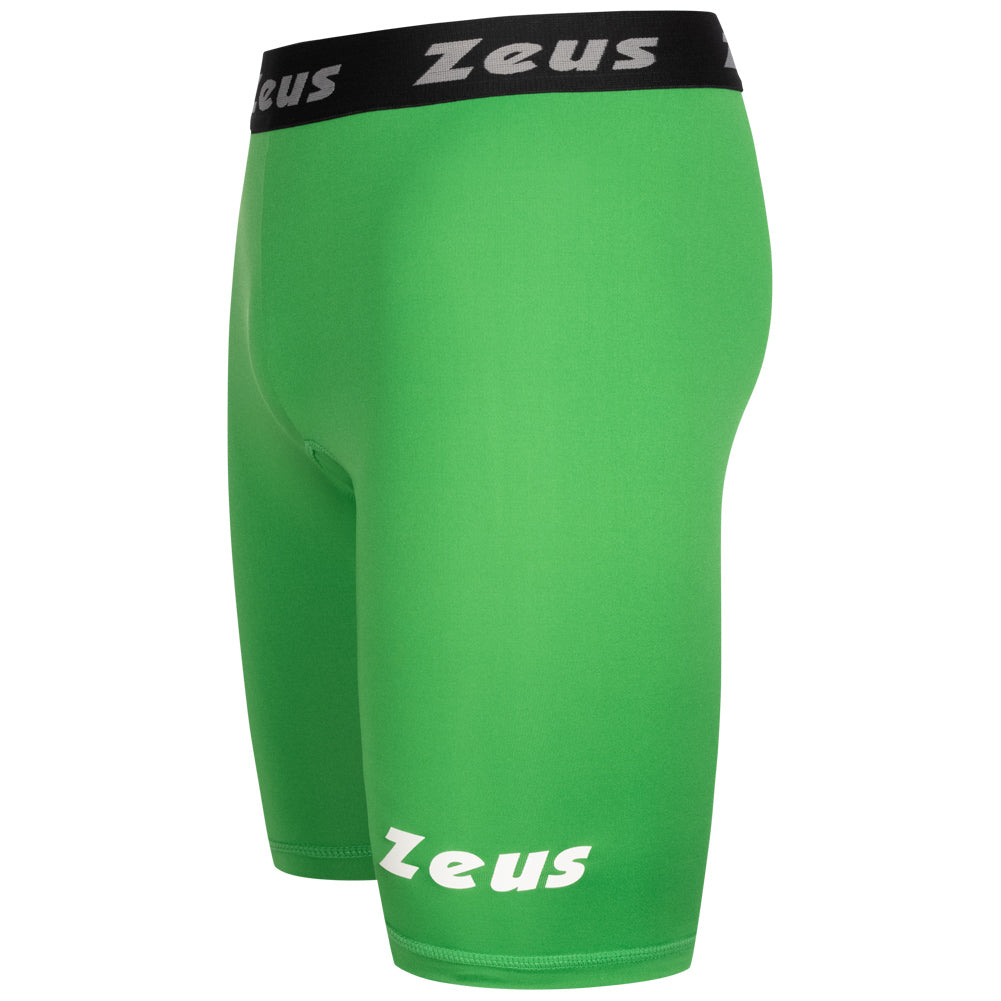 Zeus Bermuda Elastic Pro Hommes Leggings de sport vert