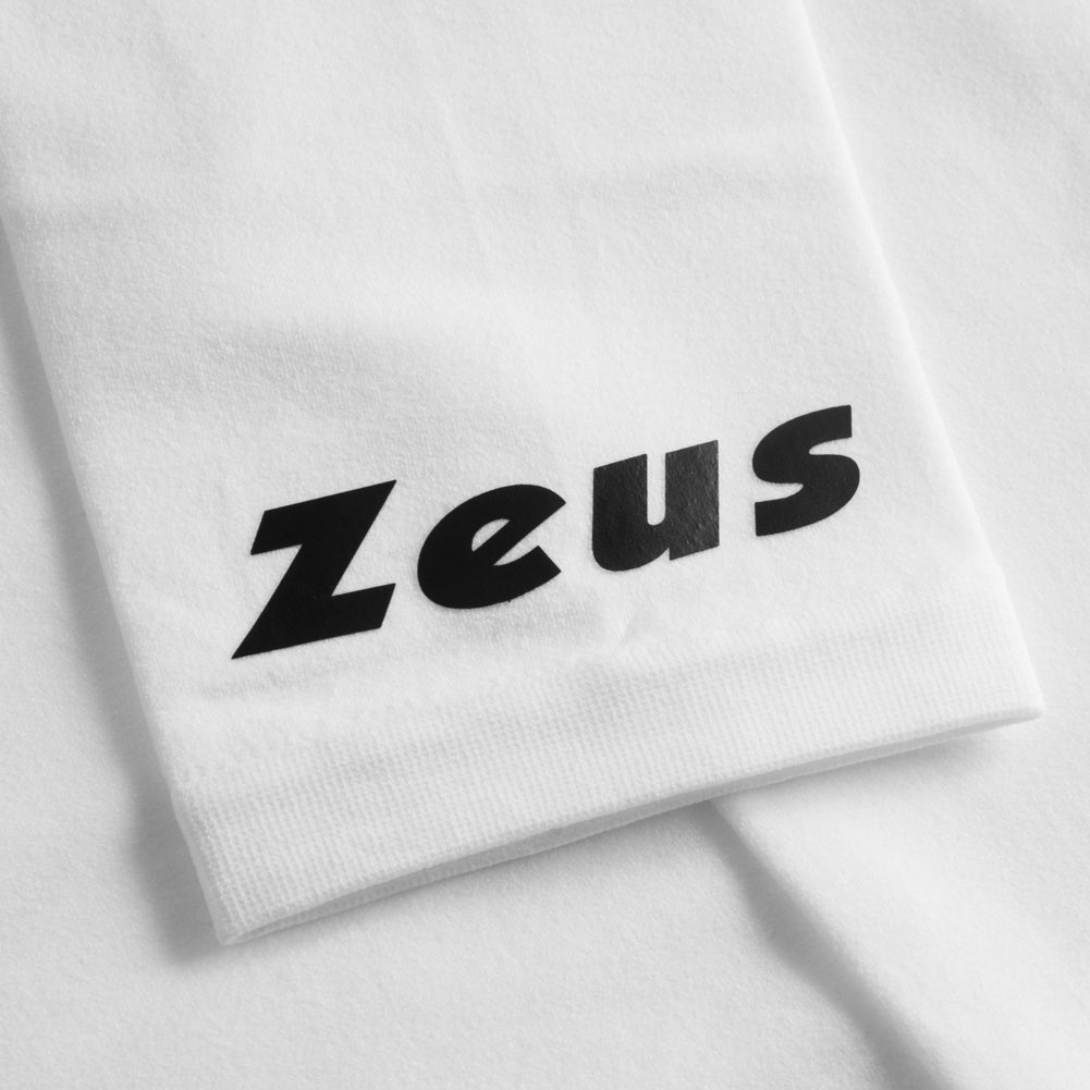 Zeus Couvre bras Manchettes de compression Ã©lastiques blanc