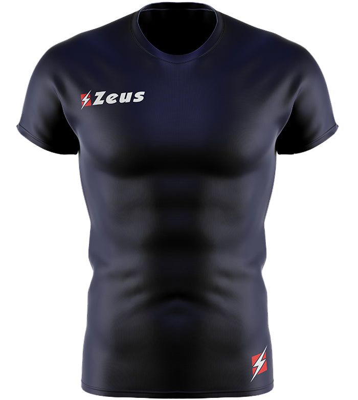 Zeus Fisiko Baselayer Haut de sport Ã  manches courtes marine