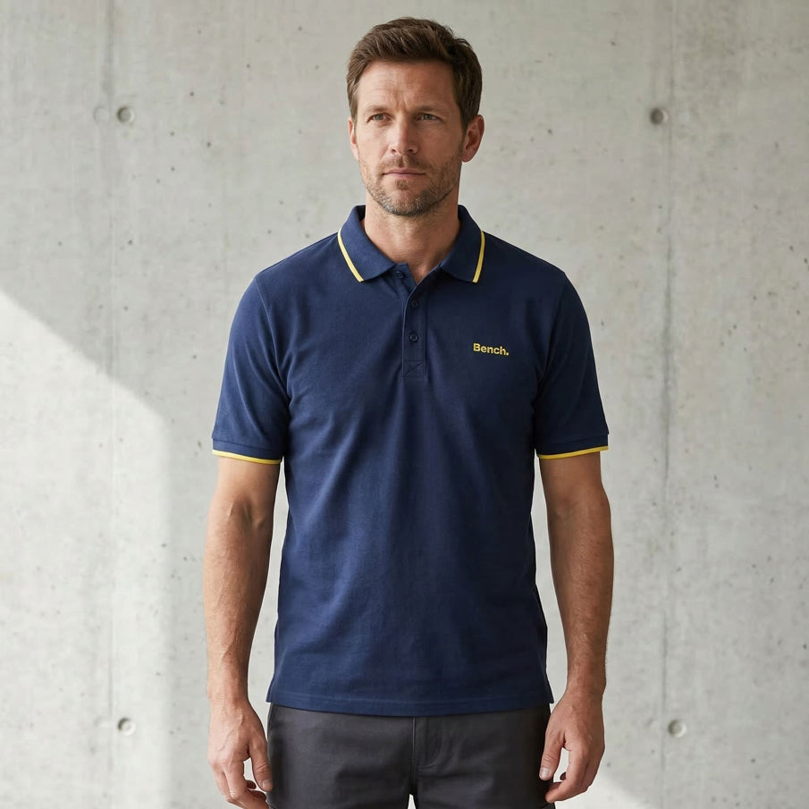 Bench Richmond Herren Polo-Shirt BNCH-004-NVY