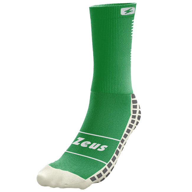 Zeus chaussettes d'entraÃ®nement professionnelles antidÃ©rapantes vertes