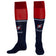 Zeus Calza United Chaussettes de foot rouge marine – 40-46