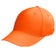 Zeus Casquette de baseball orange – Einheitsgröße