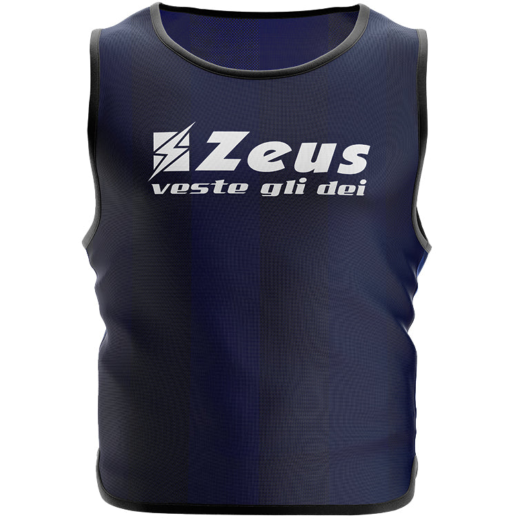 Zeus Lot de 10 Dossards d'entraÃ®nement Navy
