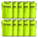 Zeus Lot de 10 Bavoir d'entraÃ®nement jaune fluo – Erwachsene