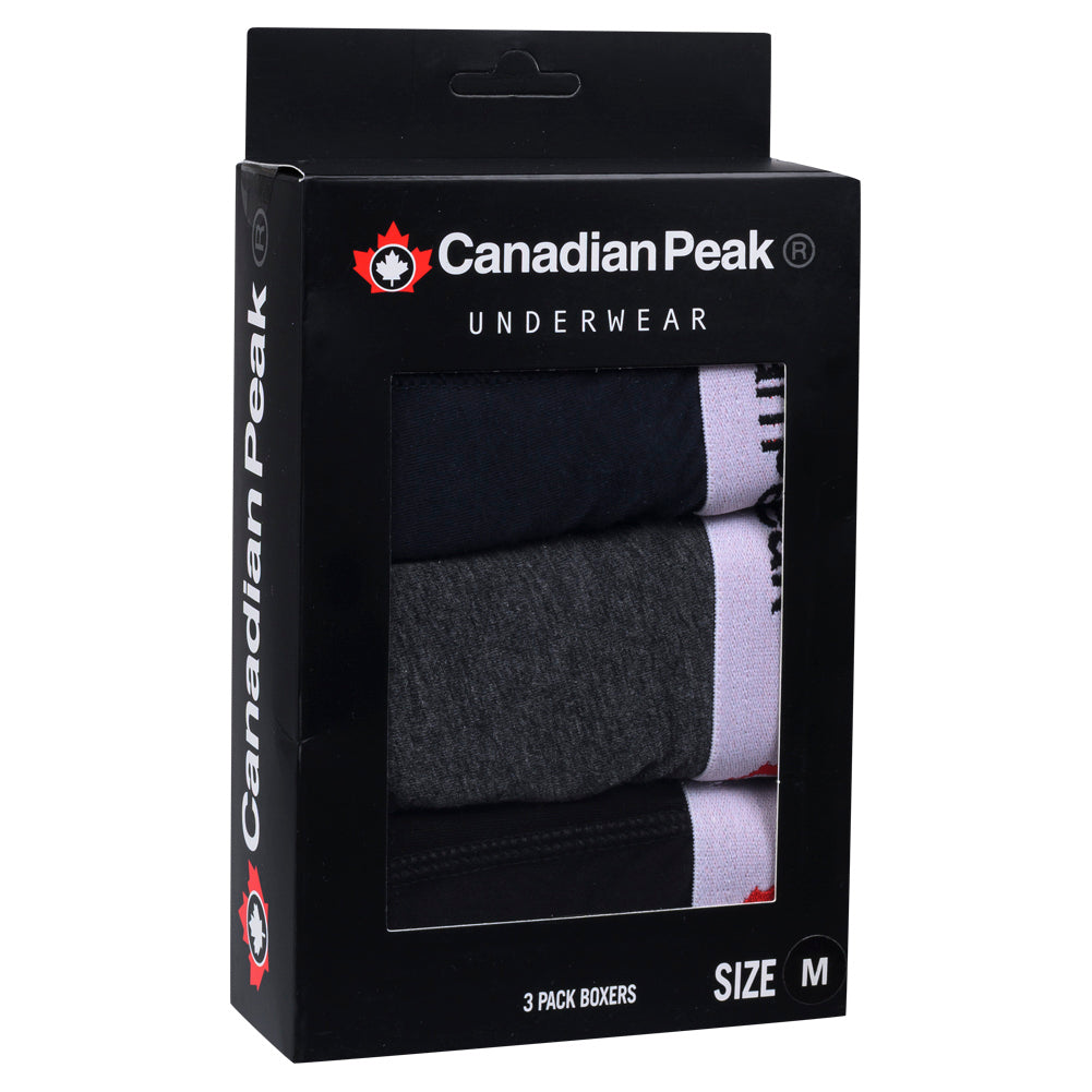 Canadian Peak Herren Boxershorts 3er-Pack CPB-04