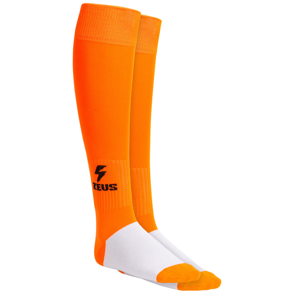 Zeus Calza Energy Chaussettes NÃ©on Orange