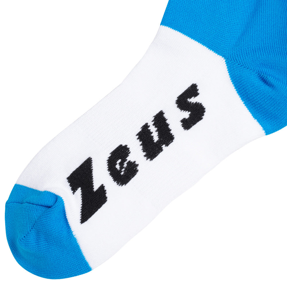 Zeus Calza Energy Chaussettes bleu nÃ©on