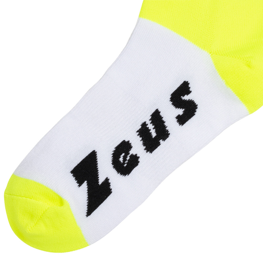 Zeus Calza Energy Chaussettes jaune fluo