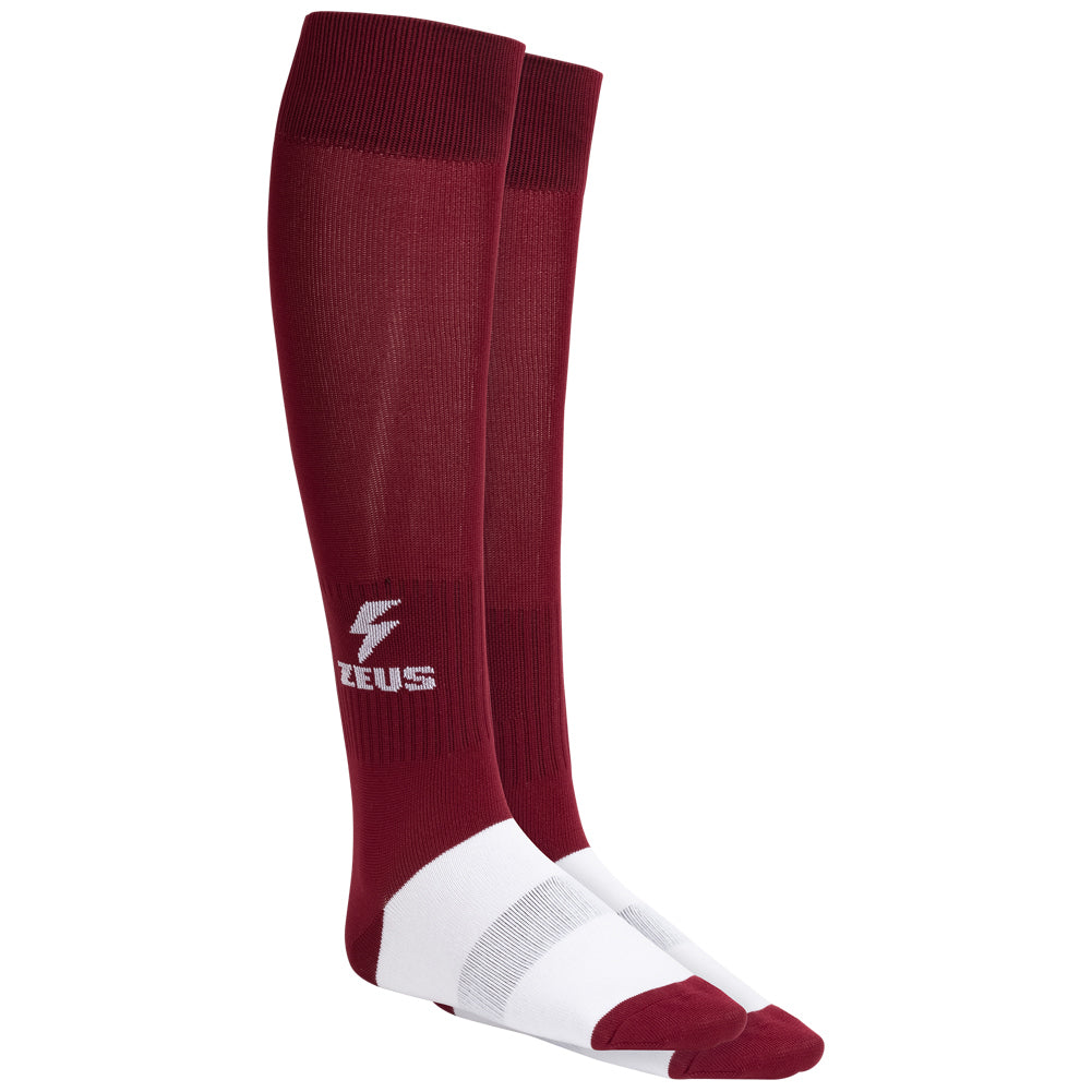 Zeus Calza Energy Chaussettes rouge foncÃ©