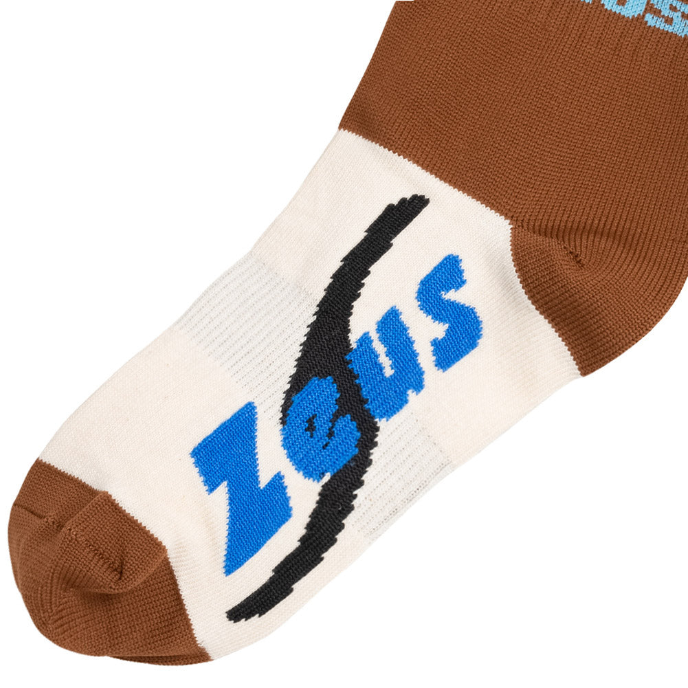 Zeus Calza Energy Chaussettes marron