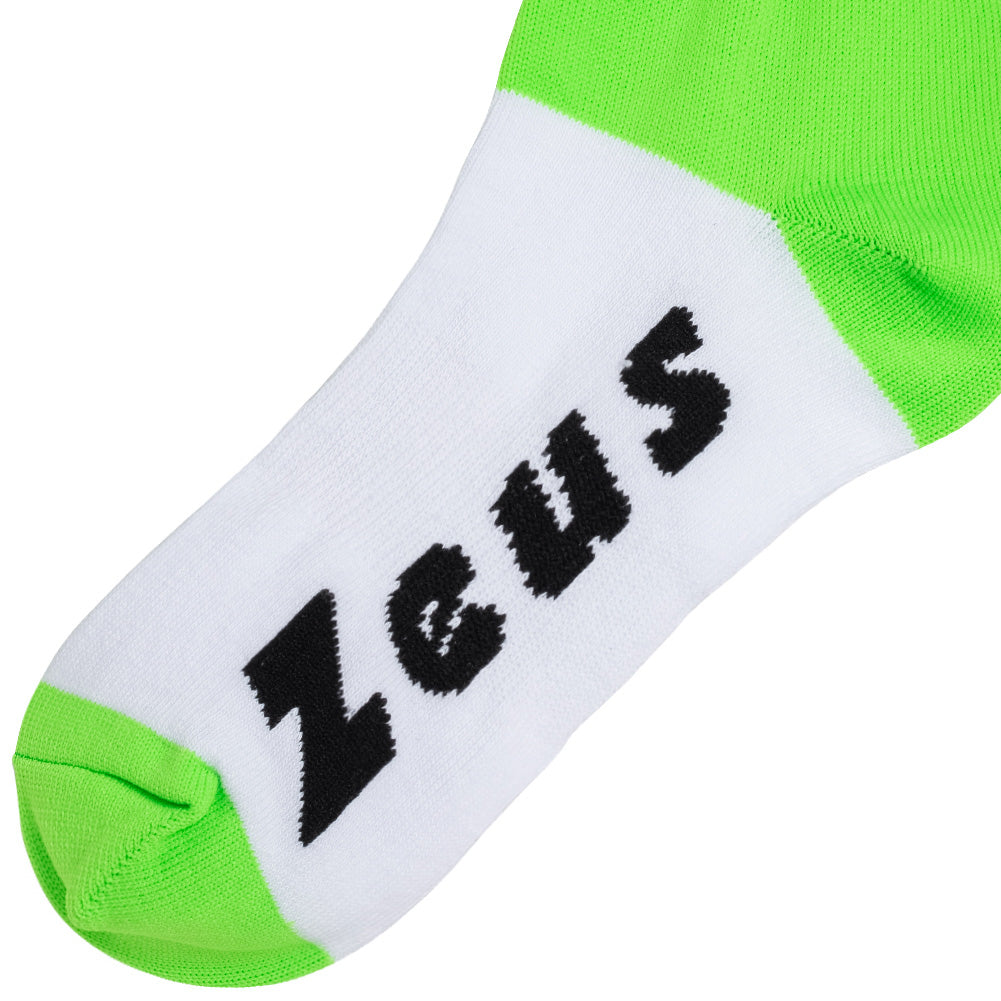 Zeus Calza Energy Chaussettes vert nÃ©on